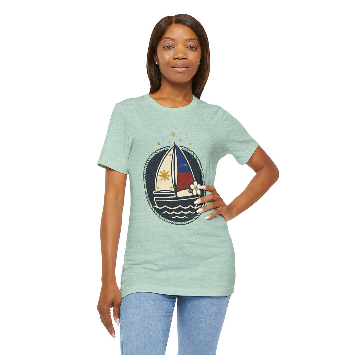 Vintage Sailboat Tee | Nostalgic Philippines