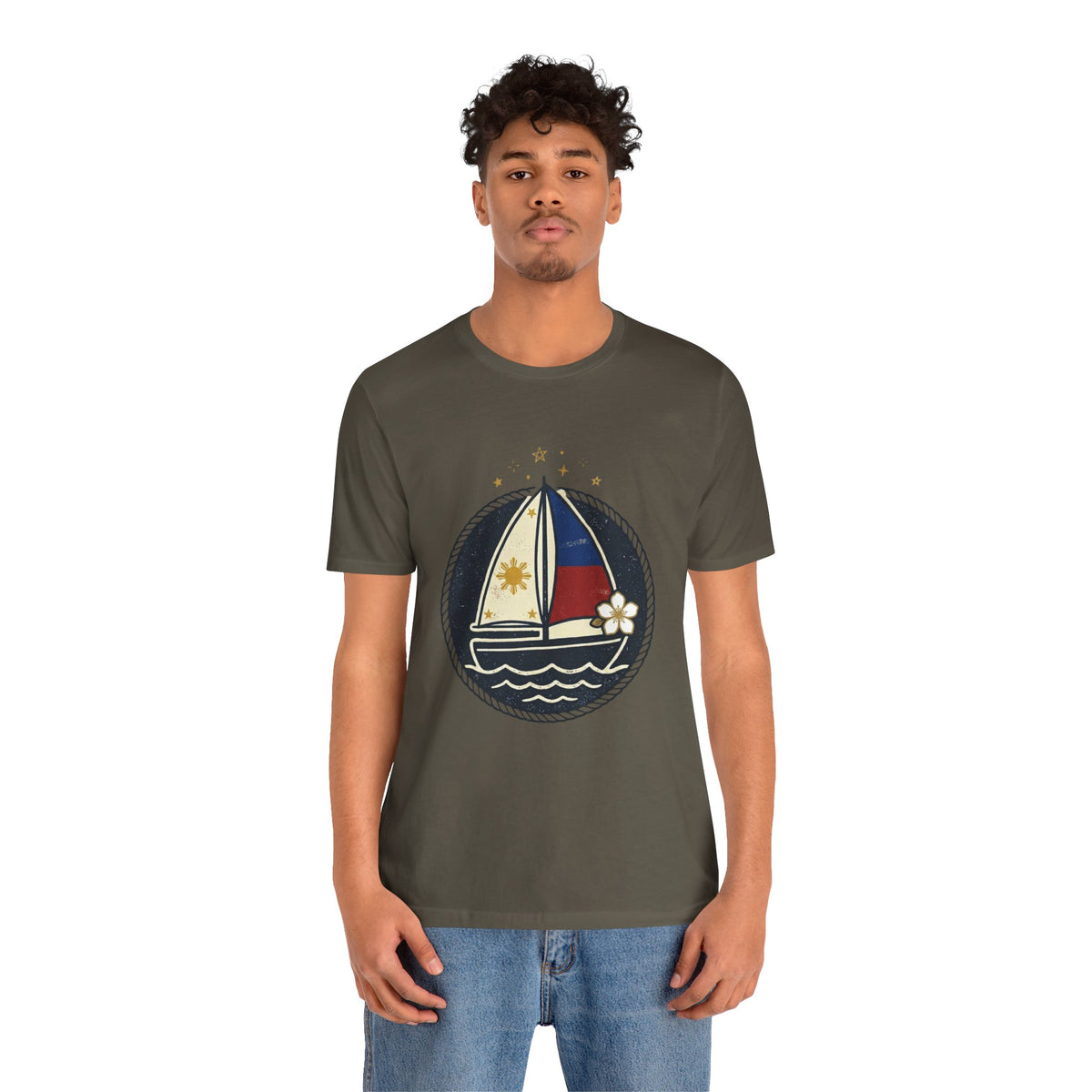 Vintage Sailboat Tee | Nostalgic Philippines