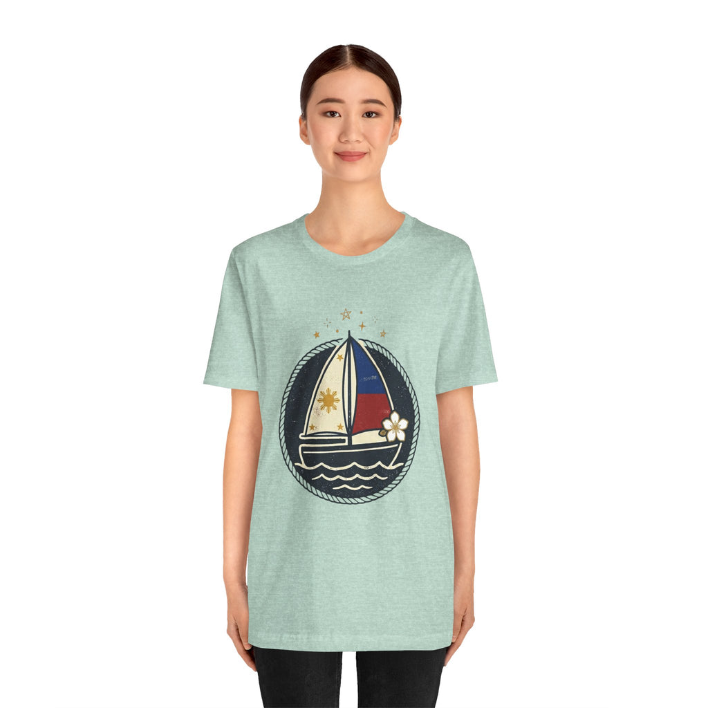 Vintage Sailboat Tee | Nostalgic Philippines