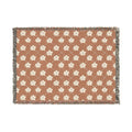Floral Woven Blanket — Terracotta Clay🏺 Throw