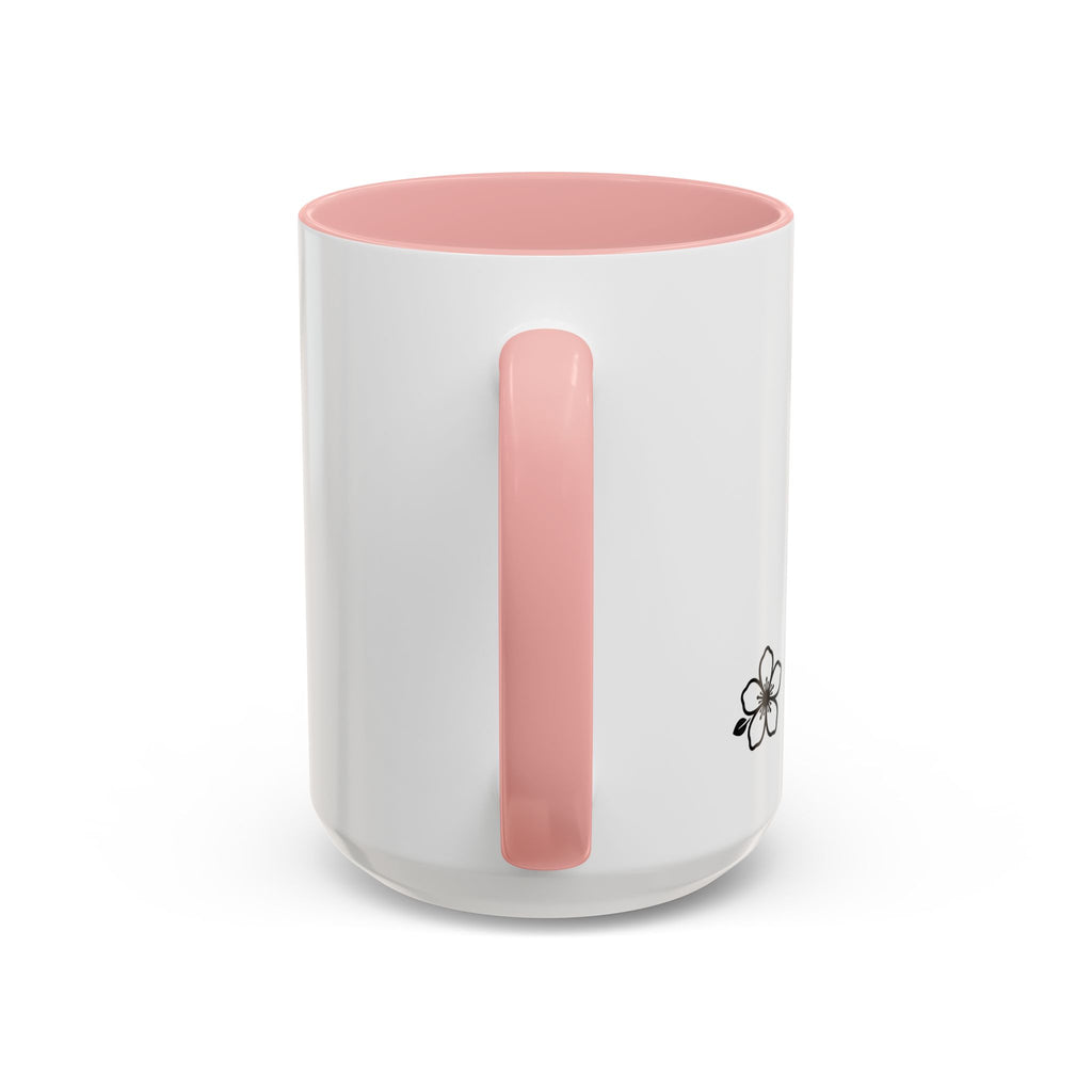 Hiraya Wear “Fruit of Dreams” Accent Coffee Mug — Black Handle & Rim