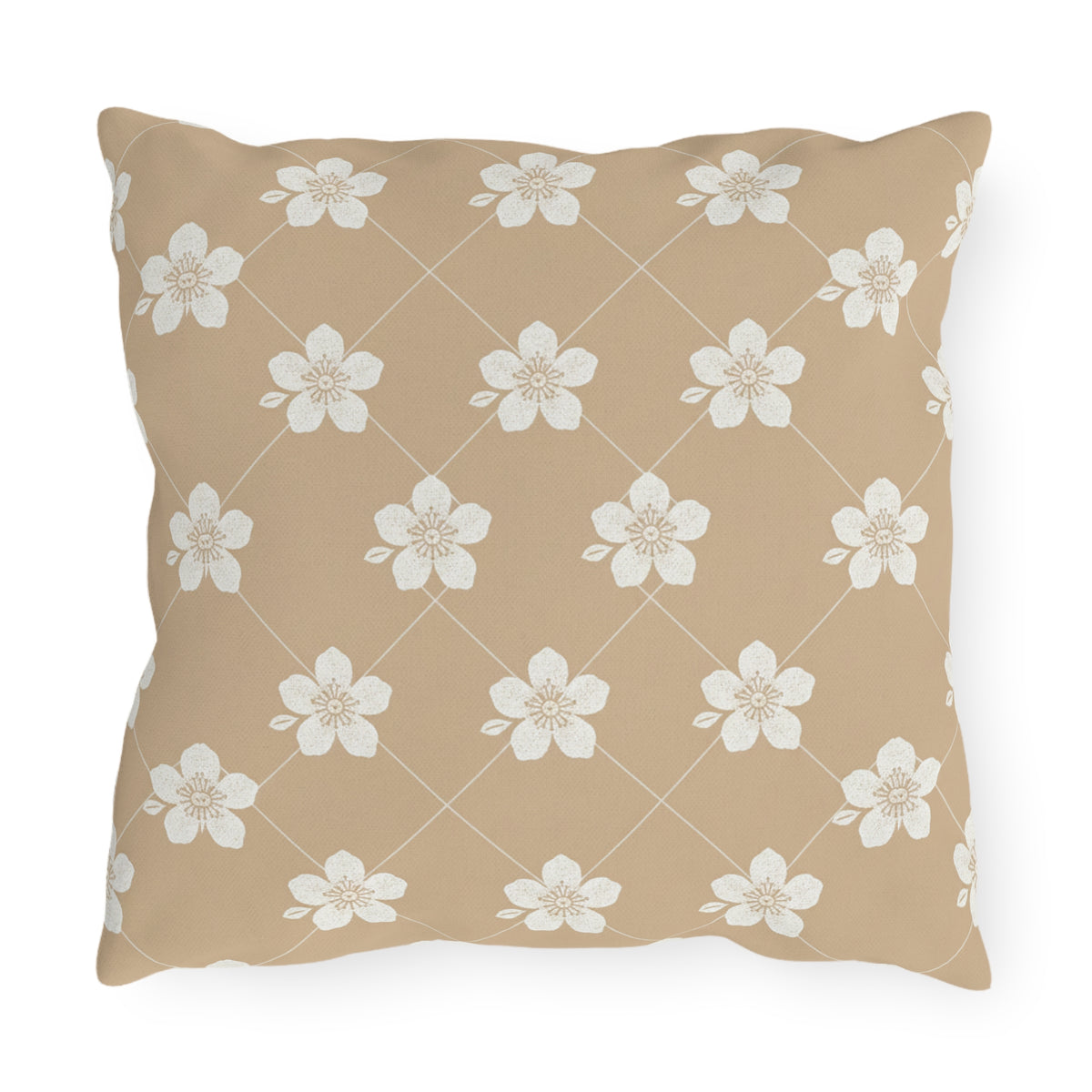 Warm Beige 🟤 Outdoor Pillow