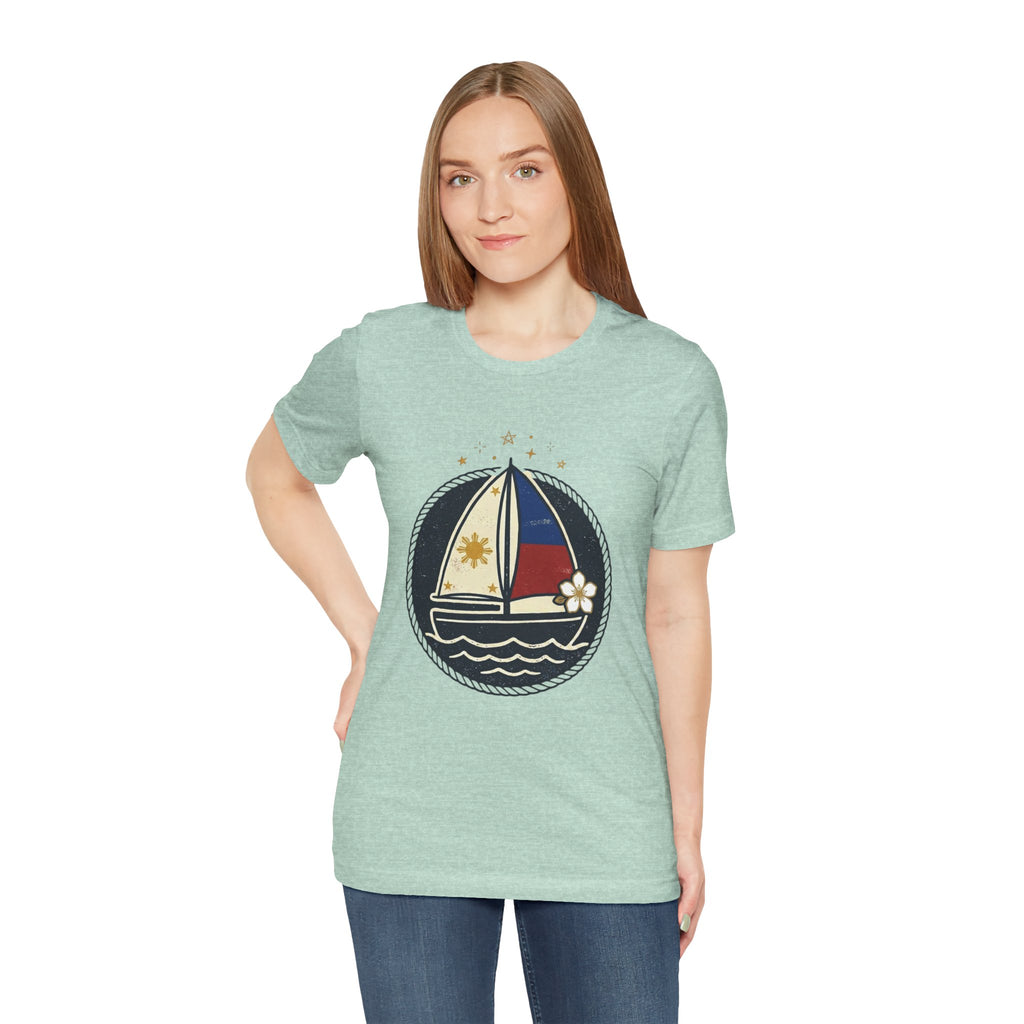 Vintage Sailboat Tee | Nostalgic Philippines