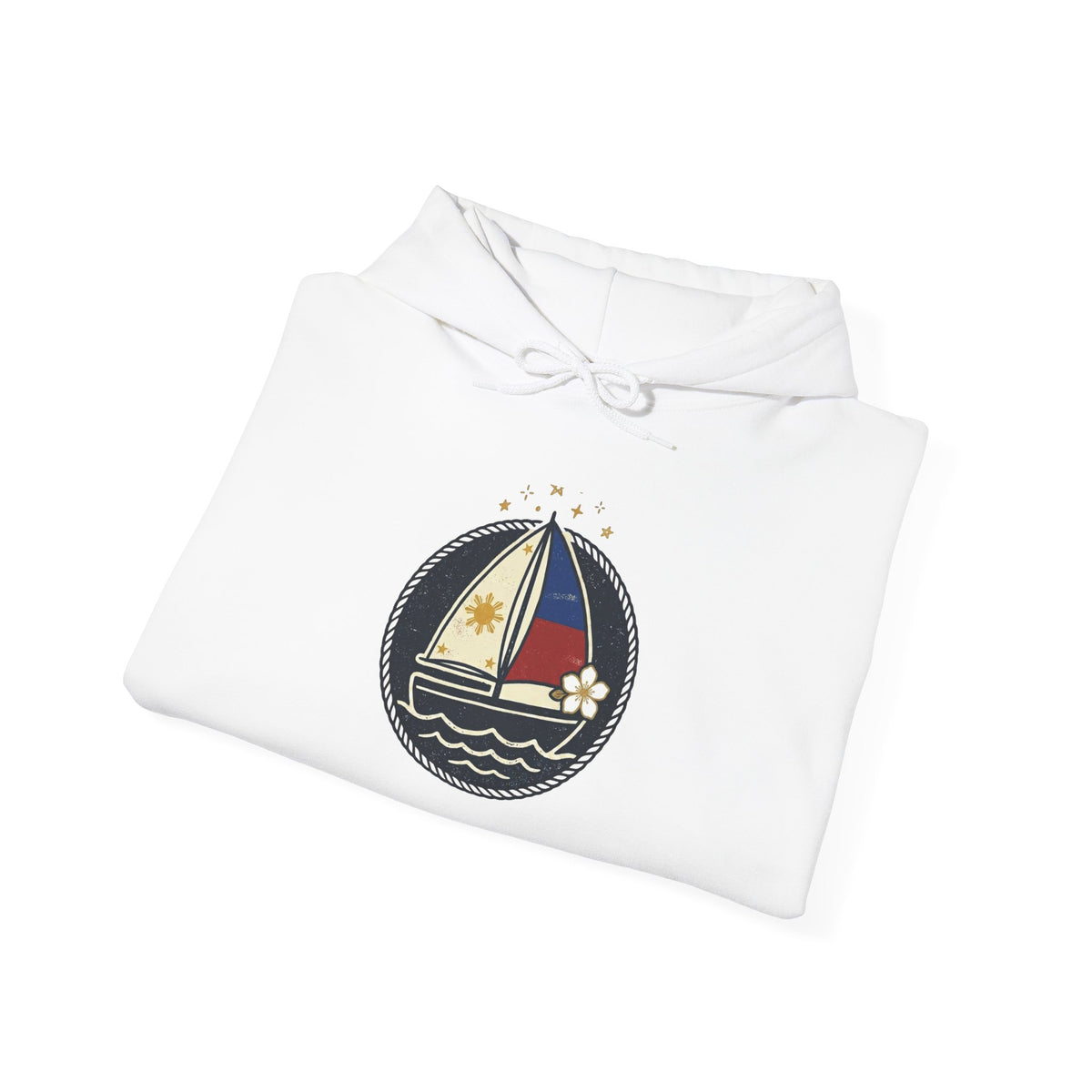Nostalgic Philippines Sailboat Hoodie