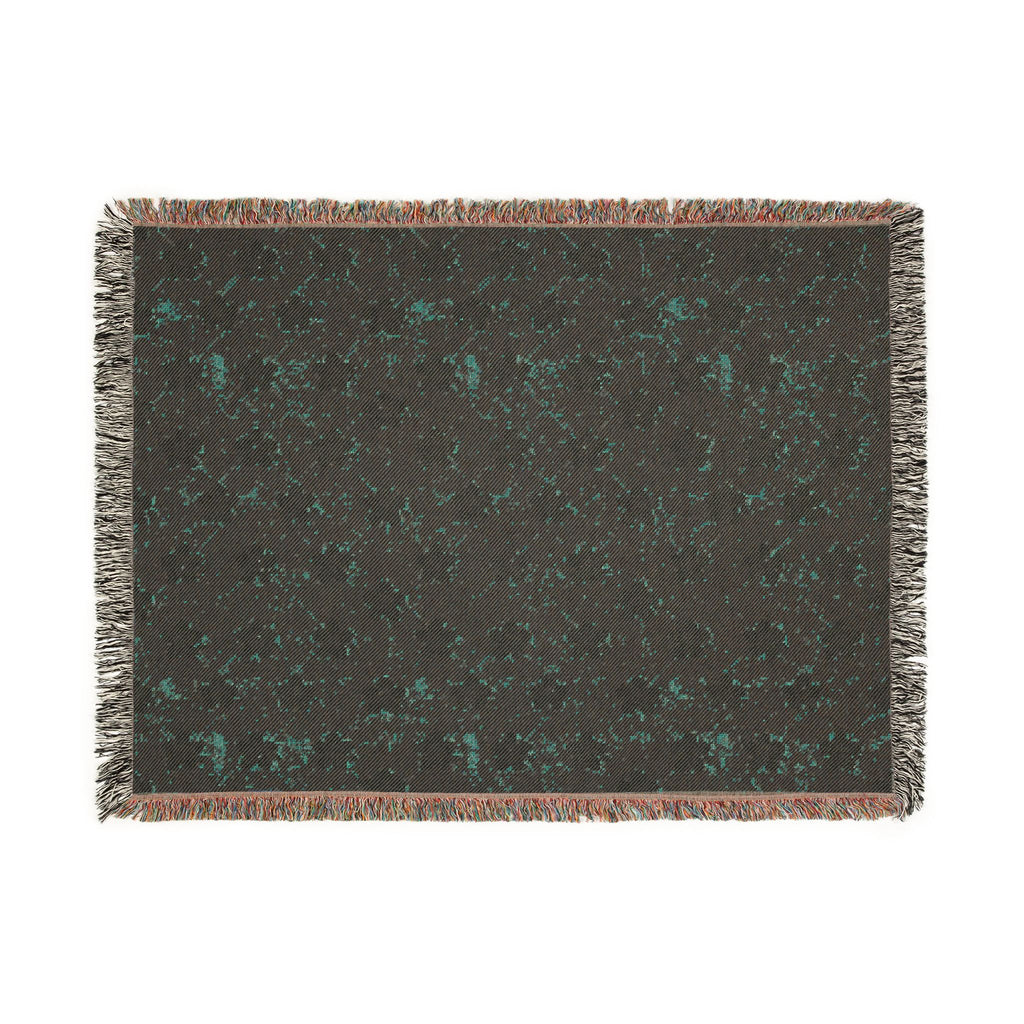 Floral Woven Blanket — Dusty Blush Pink 🌸 Throw