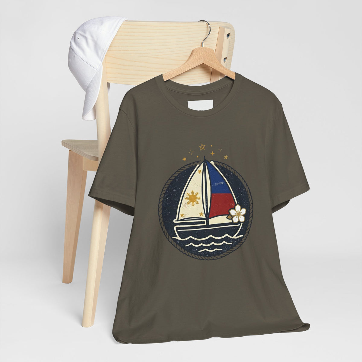 Vintage Sailboat Tee | Nostalgic Philippines