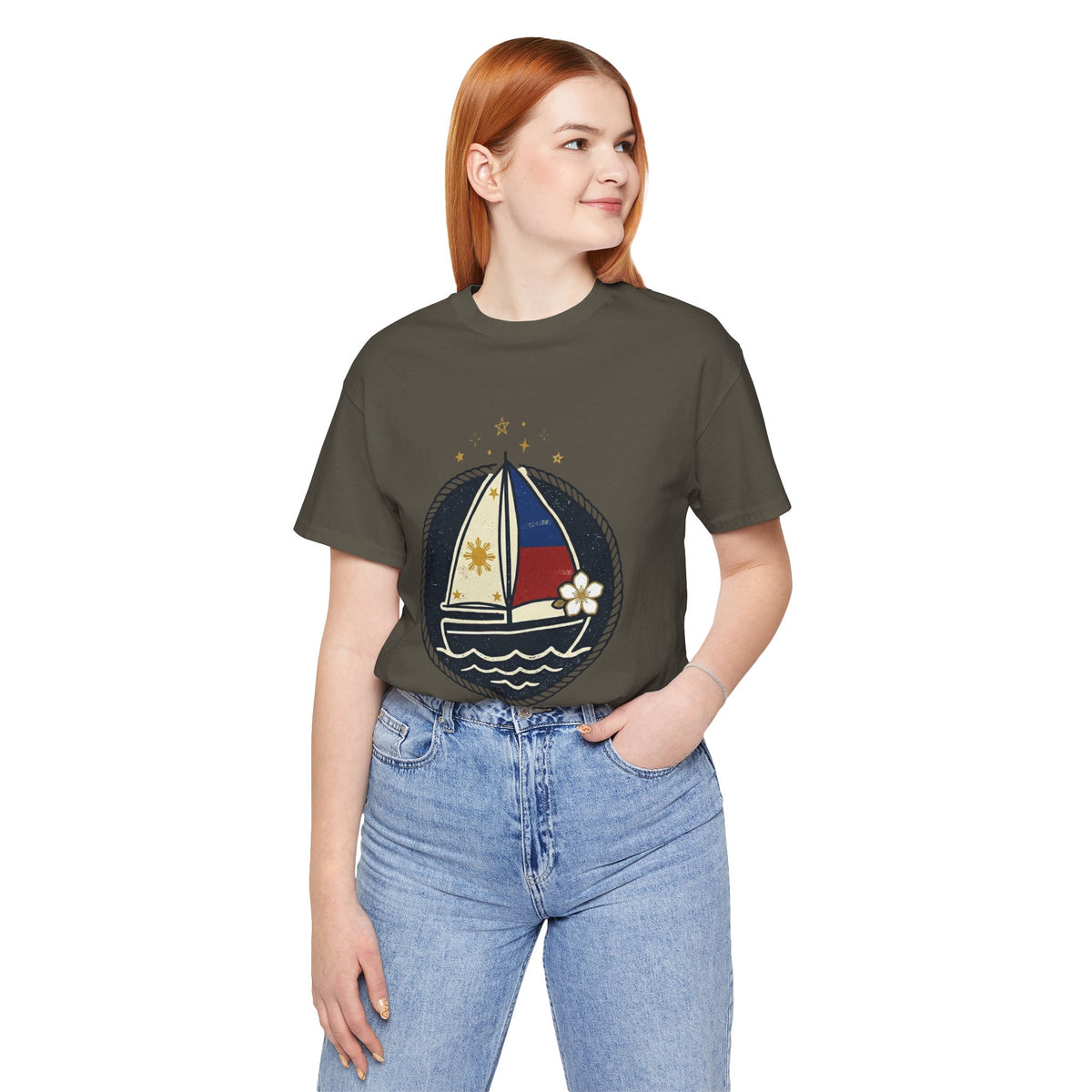 Vintage Sailboat Tee | Nostalgic Philippines