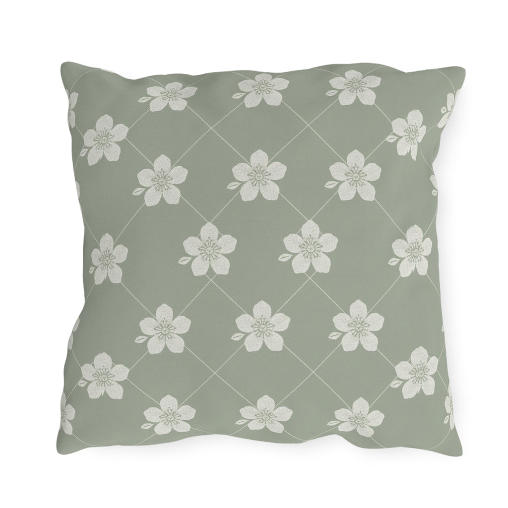 Sage Green 🌿 Outdoor Pillow
