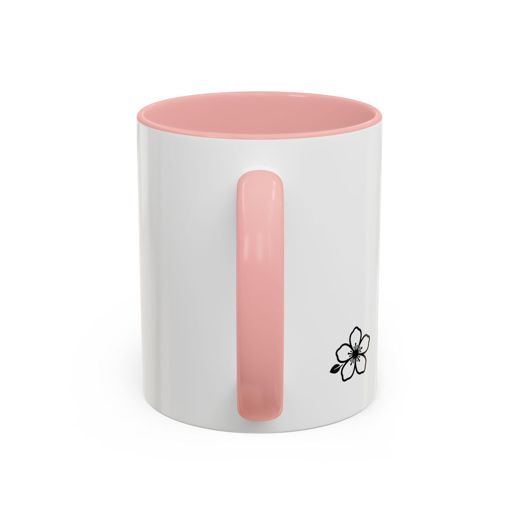 Hiraya Wear “Fruit of Dreams” Accent Coffee Mug — Black Handle & Rim