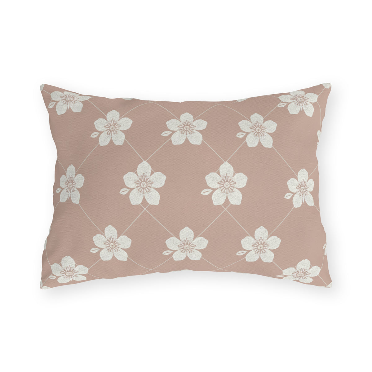Dusty Blush Pink 🌸 Outdoor Pillow