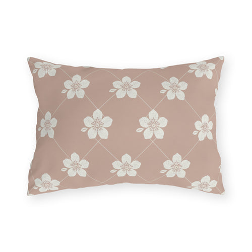 Dusty Blush Pink 🌸 Outdoor Pillow