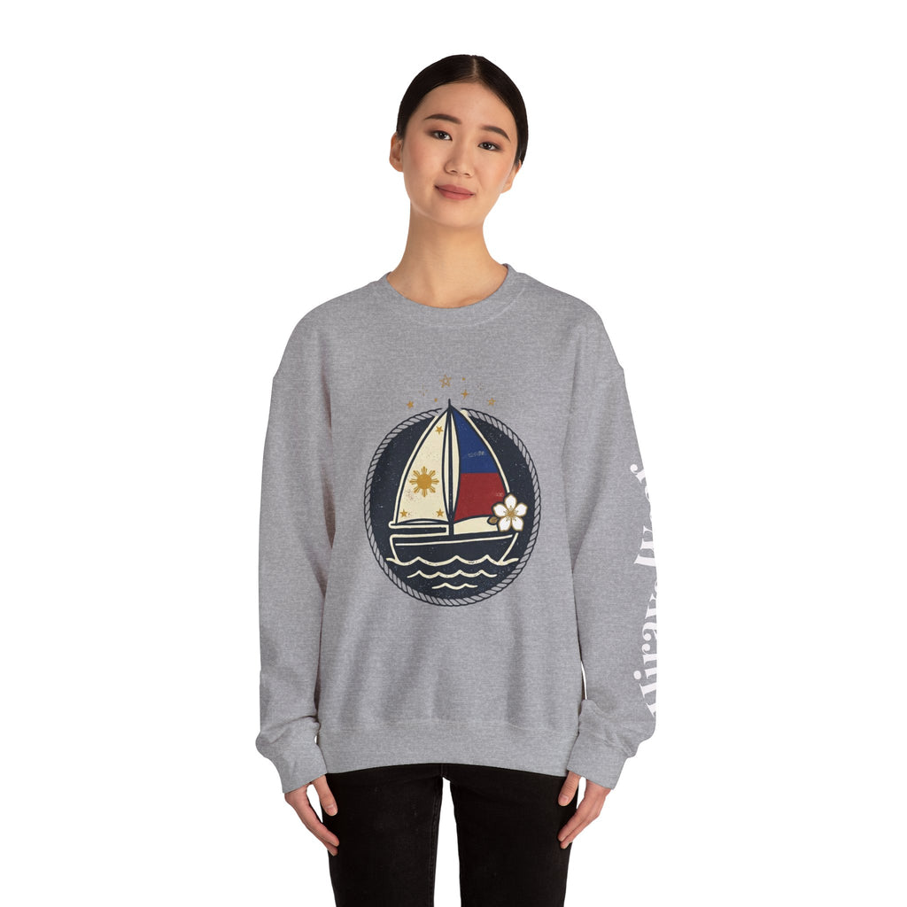 Nostalgic Philippines Sailboat Crewneck