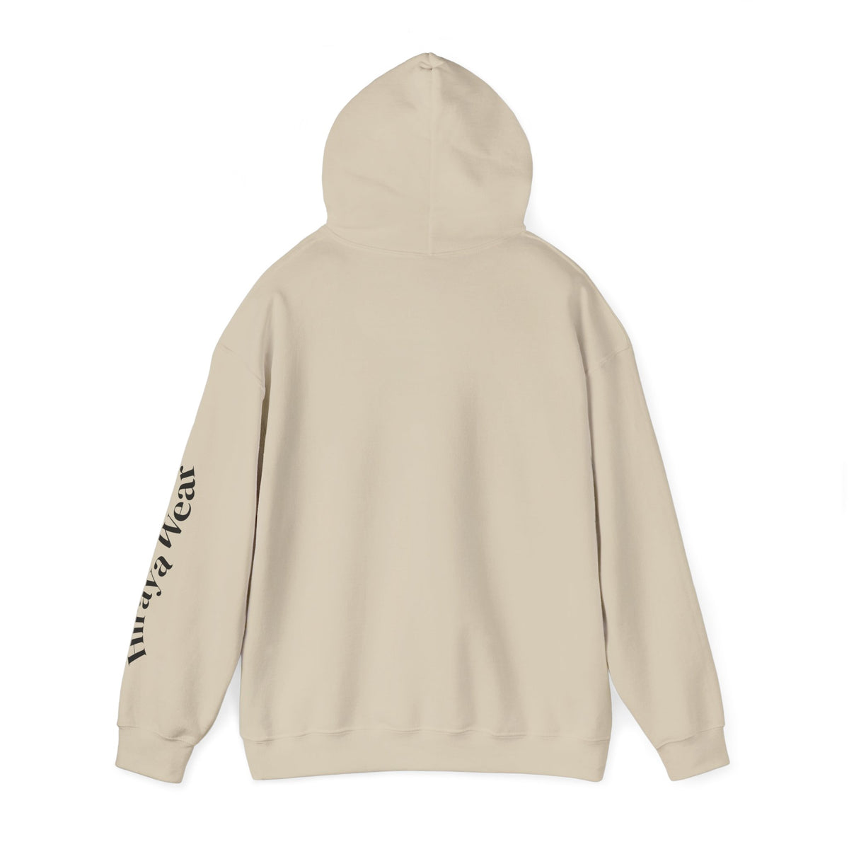 Hiraya Wear Floral Logo Hoodie — Minimalist Sampaguita Sweatshirt