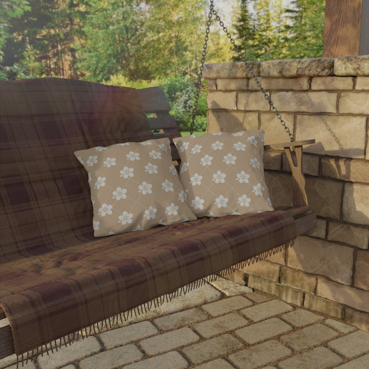 Warm Beige 🟤 Outdoor Pillow