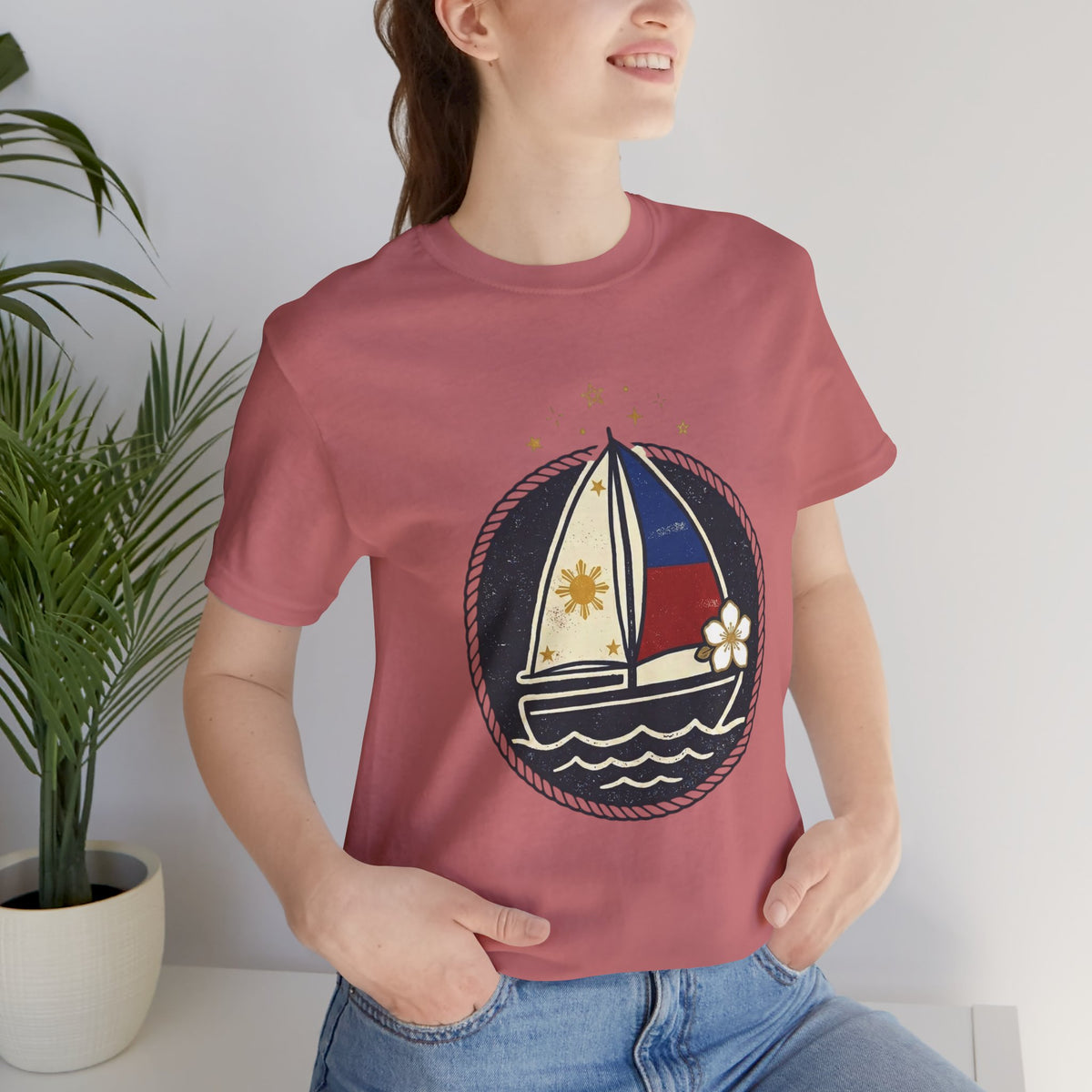 Vintage Sailboat Tee | Nostalgic Philippines