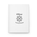 Hardcover Journal — Floral Emblem Logo "Hiraya Wear: Fruit of Dreams"
