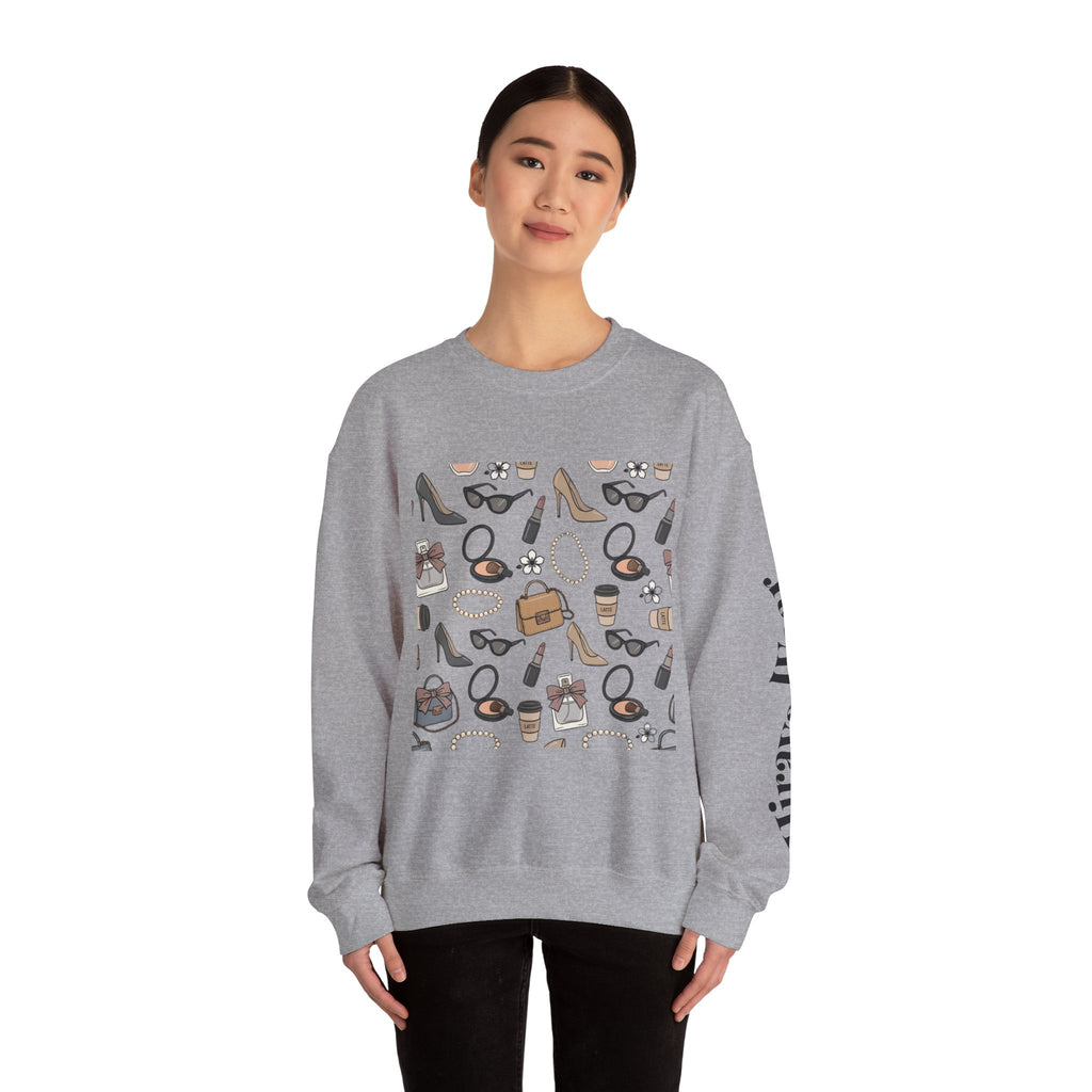 Fashion Icons Sweatshirt | Parisian Chic