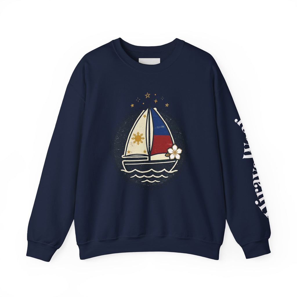 Nostalgic Philippines Sailboat Crewneck