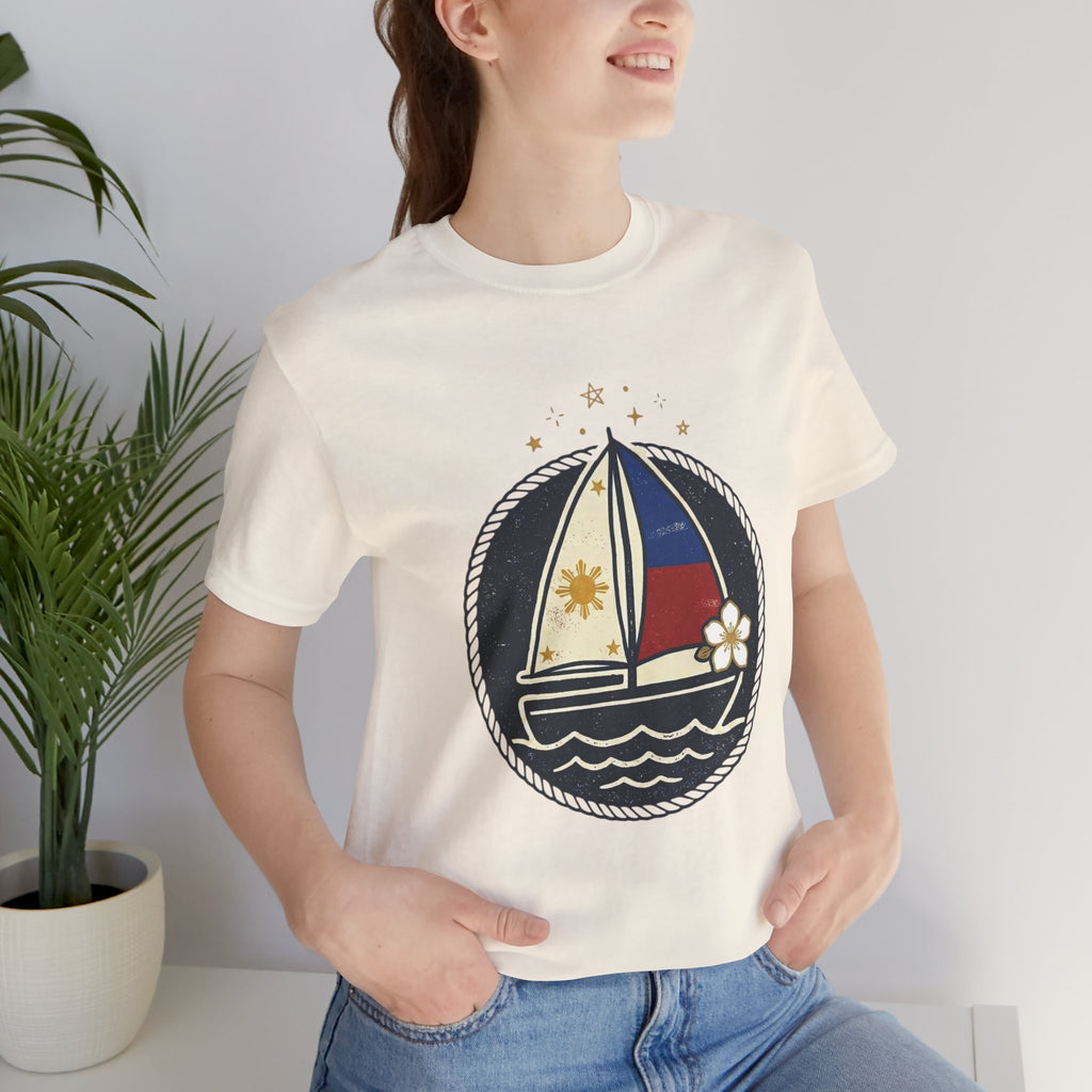 Vintage Sailboat Tee | Nostalgic Philippines