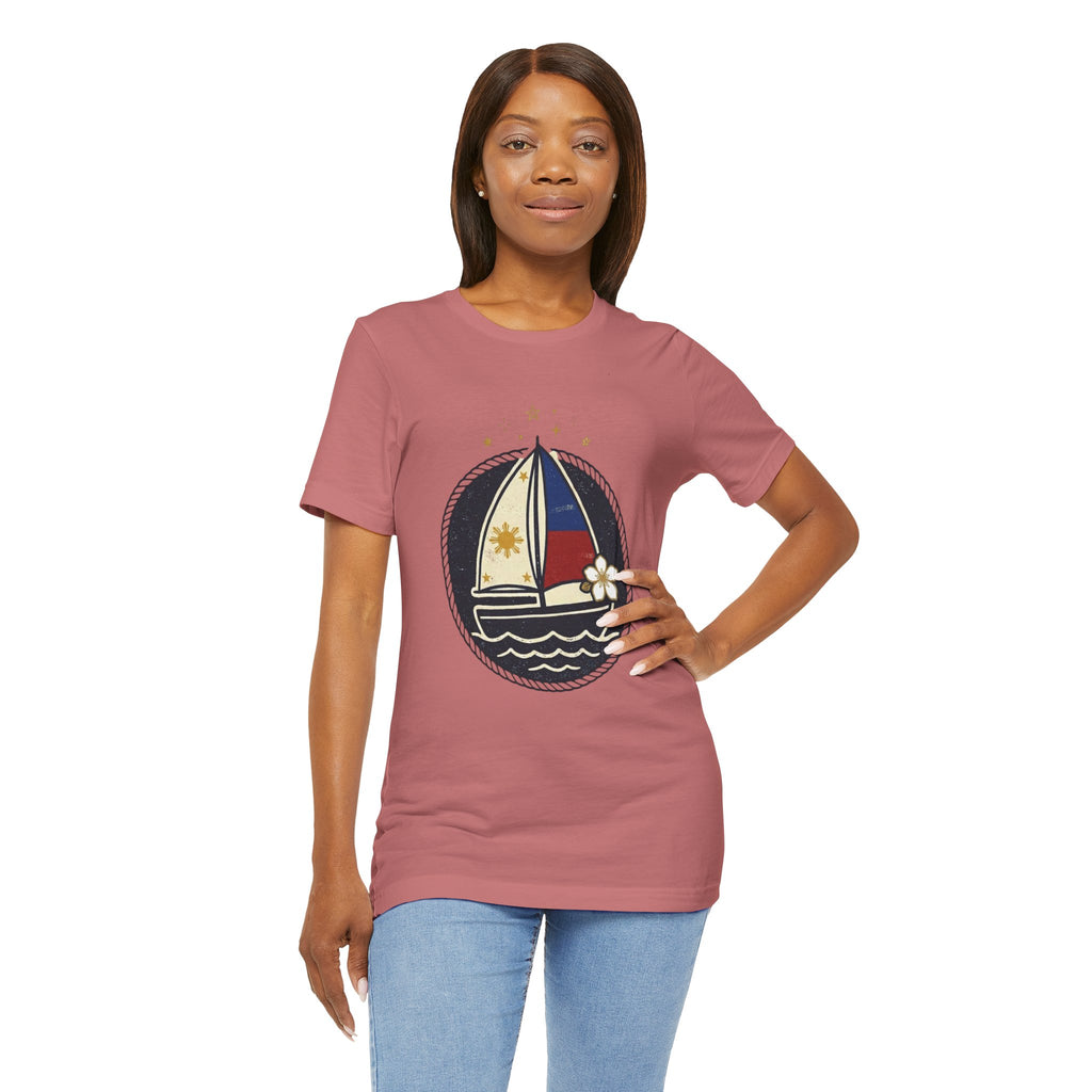 Vintage Sailboat Tee | Nostalgic Philippines