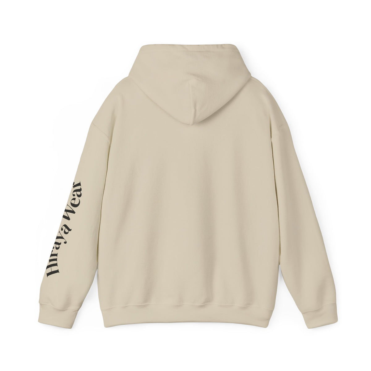 Hiraya Wear Floral Logo Hoodie — Minimalist Sampaguita Sweatshirt