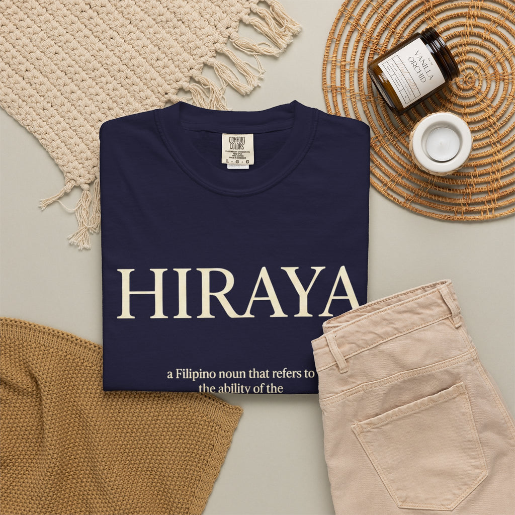 Hiraya Definition T-Shirt — Filipino Inspire Meaning Tee