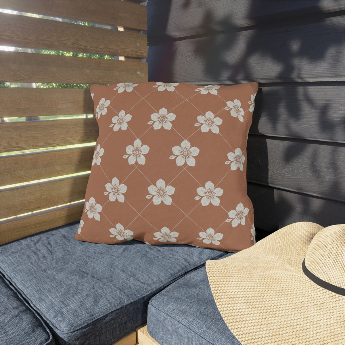 Terracotta Clay 🏺 Outdoor Pillow