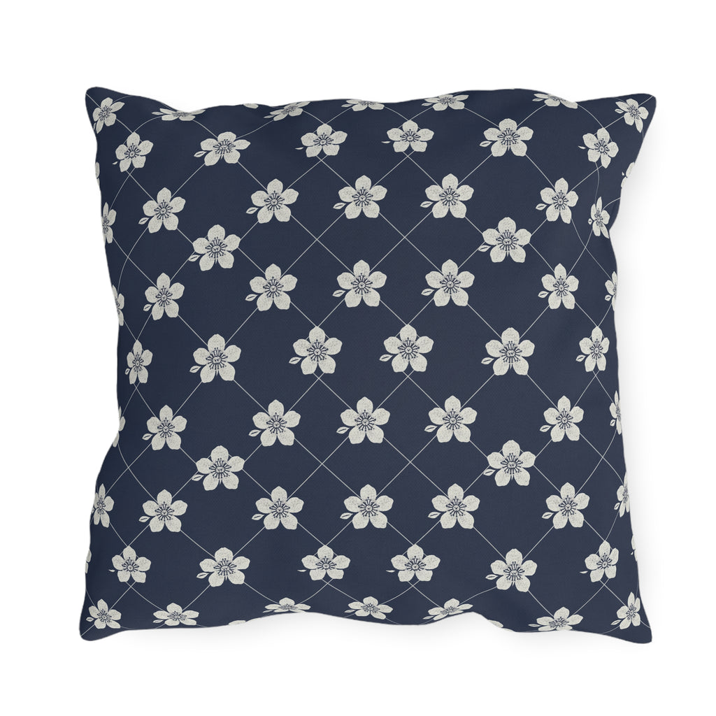 Navy Blue 🌊 Throw Pillow