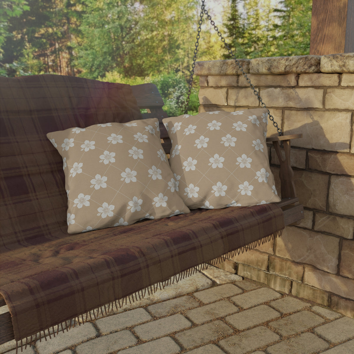 Warm Beige 🟤 Outdoor Pillow
