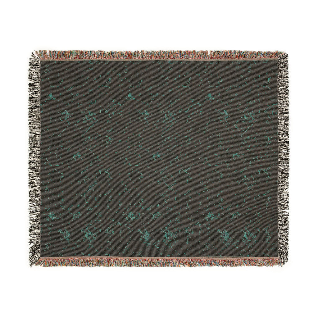 Floral Woven Blanket — Dusty Blush Pink 🌸 Throw