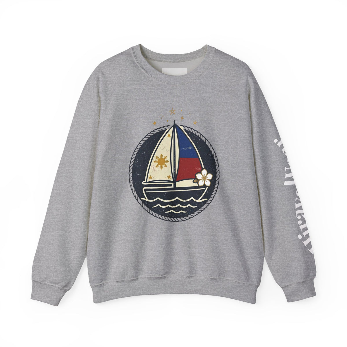 Nostalgic Philippines Sailboat Crewneck