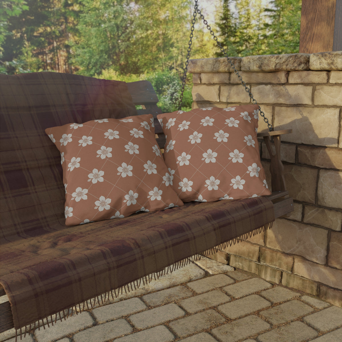 Terracotta Clay 🏺 Outdoor Pillow