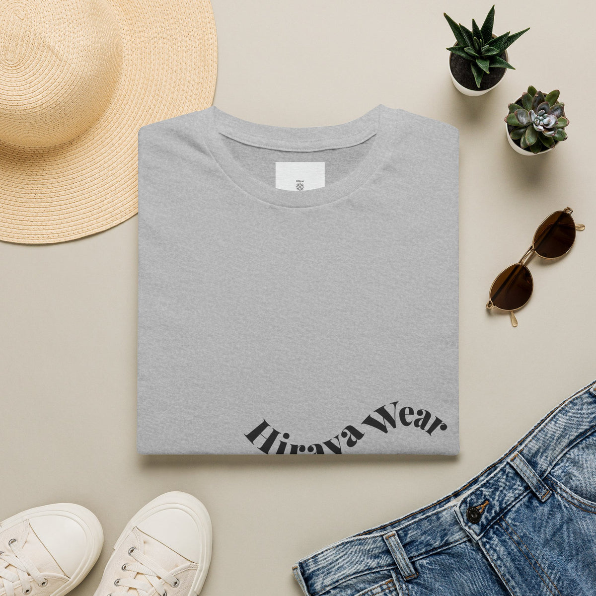 Hiraya Wear Floral Logo T-Shirt