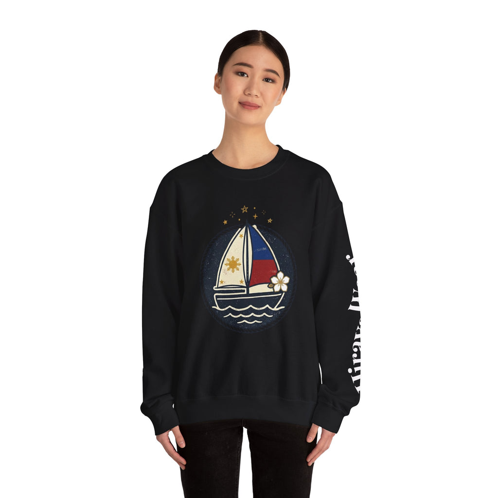 Nostalgic Philippines Sailboat Crewneck