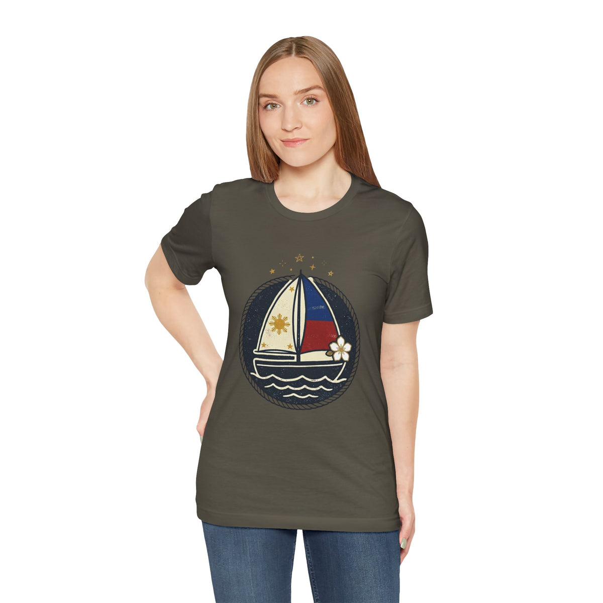 Vintage Sailboat Tee | Nostalgic Philippines