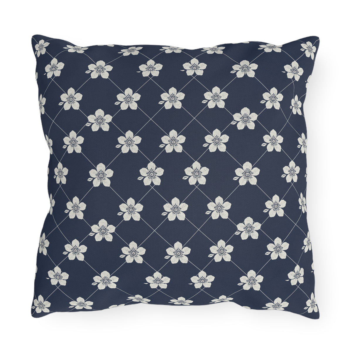 Navy Blue 🌊 Throw Pillow