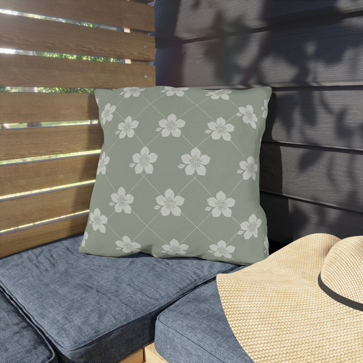 Sage Green 🌿 Outdoor Pillow