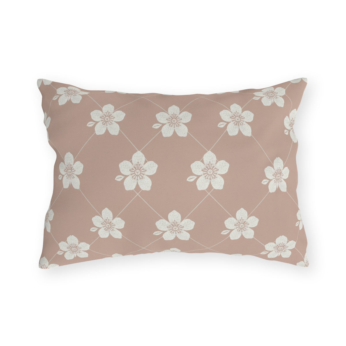 Dusty Blush Pink 🌸 Outdoor Pillow
