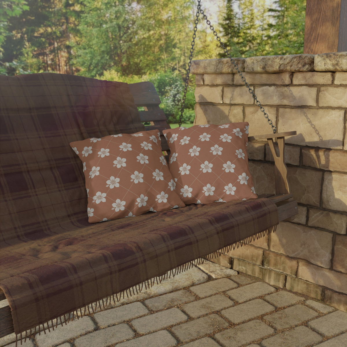 Terracotta Clay 🏺 Outdoor Pillow
