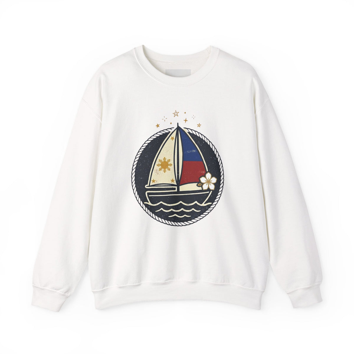 Nostalgic Philippines Sailboat Crewneck