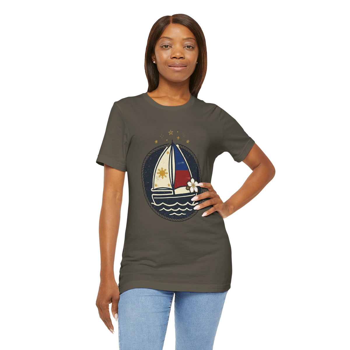 Vintage Sailboat Tee | Nostalgic Philippines