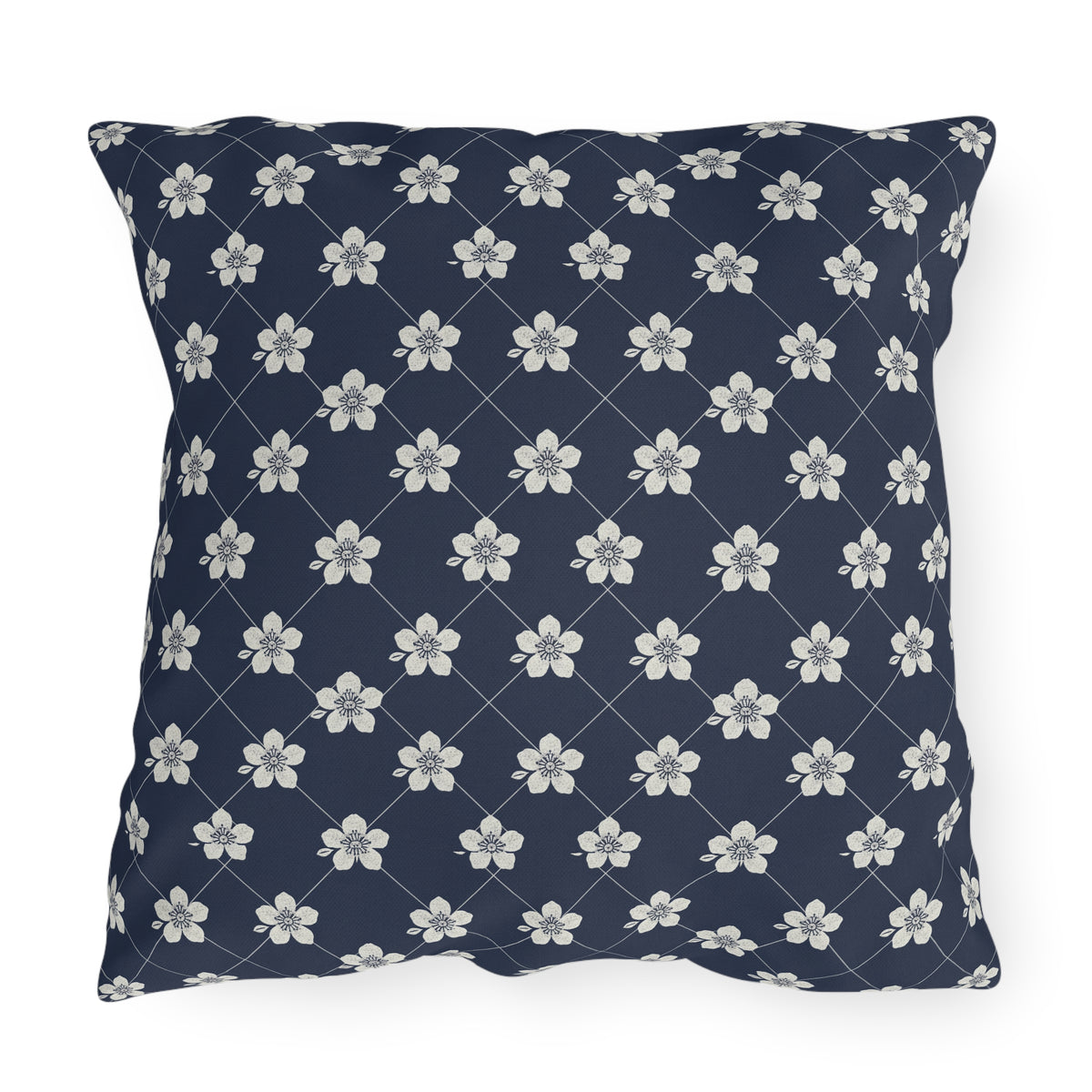 Navy Blue 🌊 Throw Pillow