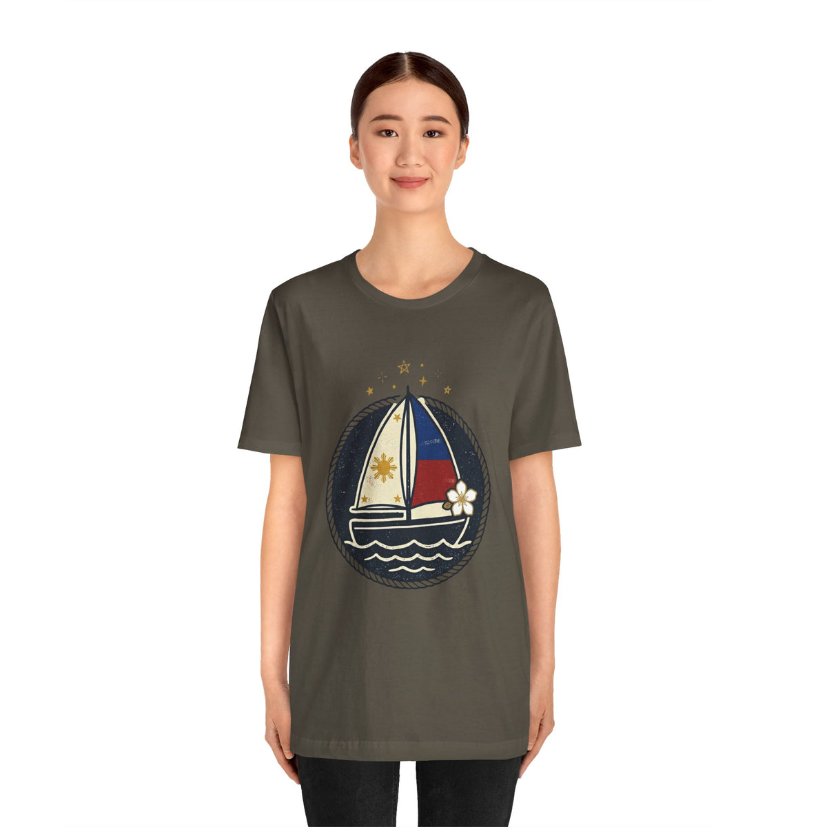 Vintage Sailboat Tee | Nostalgic Philippines