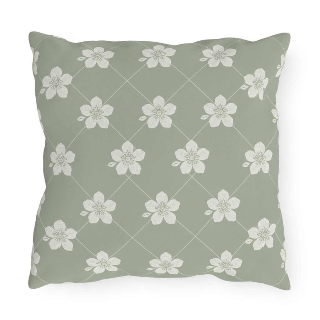 Sage Green 🌿 Outdoor Pillow