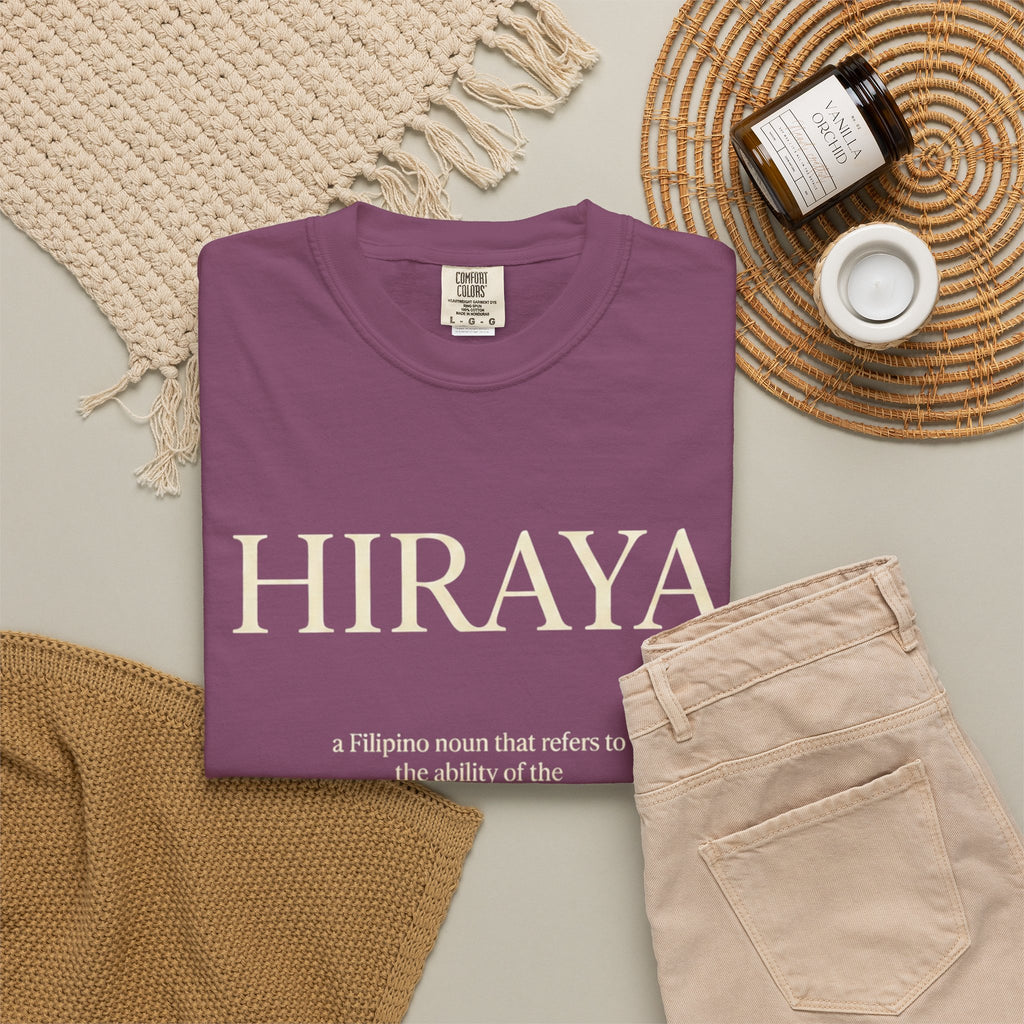 Hiraya Definition T-Shirt — Filipino Inspire Meaning Tee