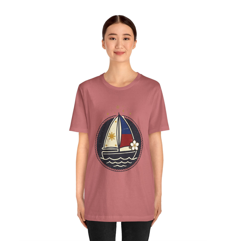 Vintage Sailboat Tee | Nostalgic Philippines