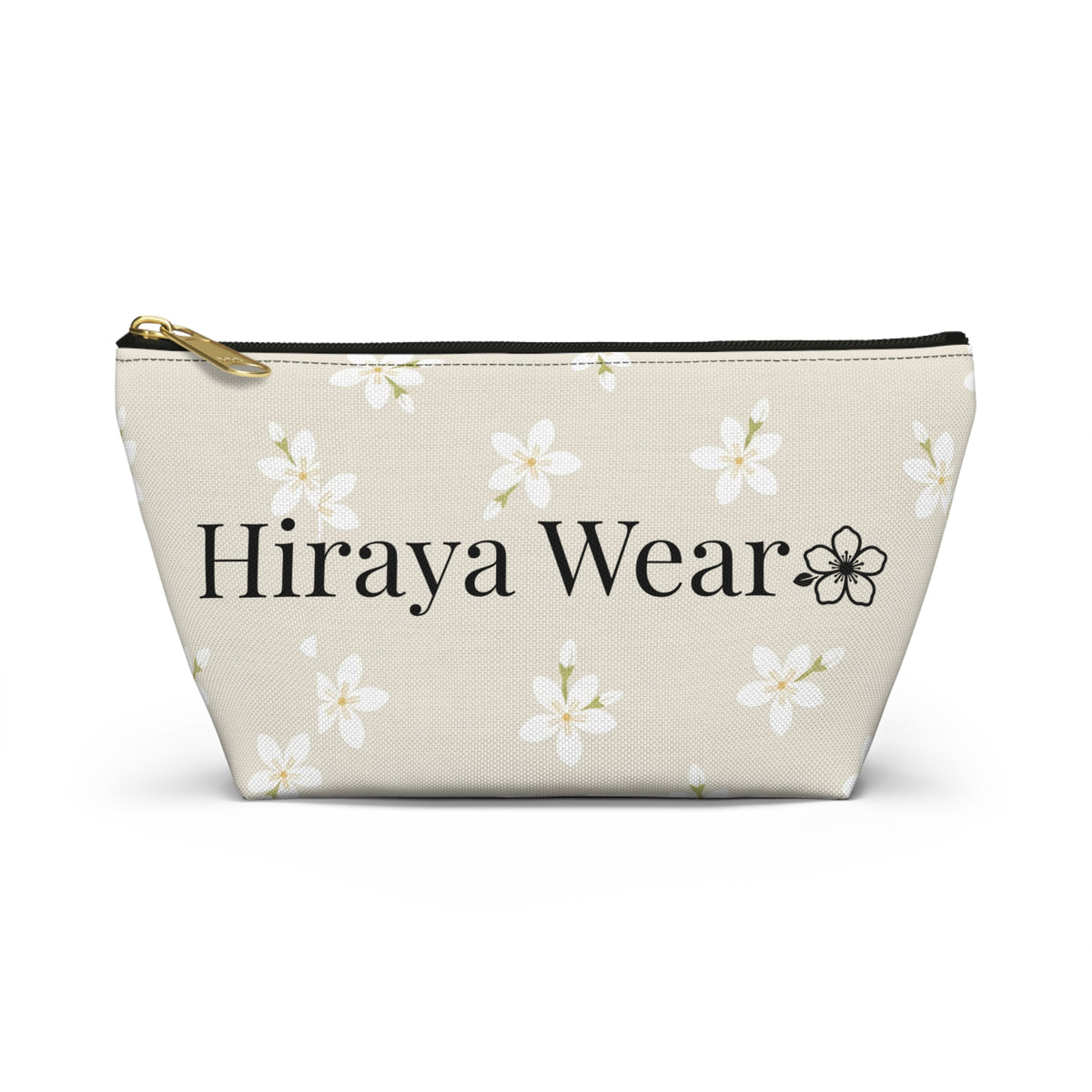 Floral Portrait Accessory Pouch — Hiraya Wear Cosmetic Bag