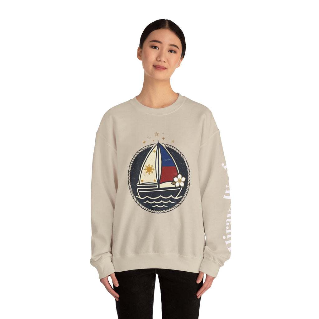 Nostalgic Philippines Sailboat Crewneck