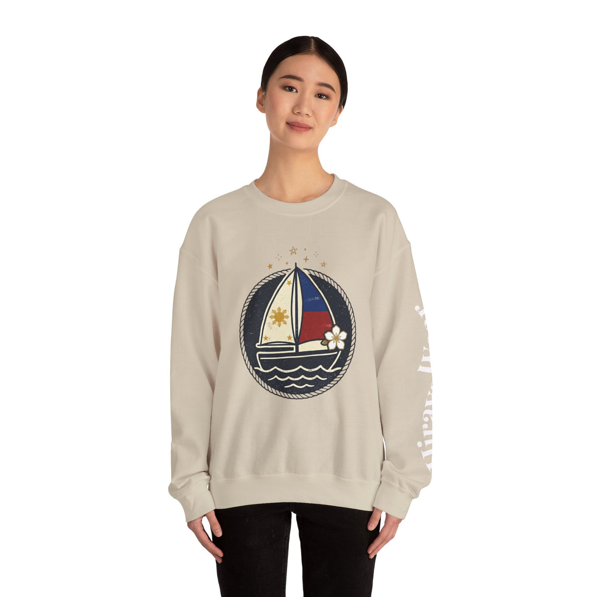 Nostalgic Philippines Sailboat Crewneck