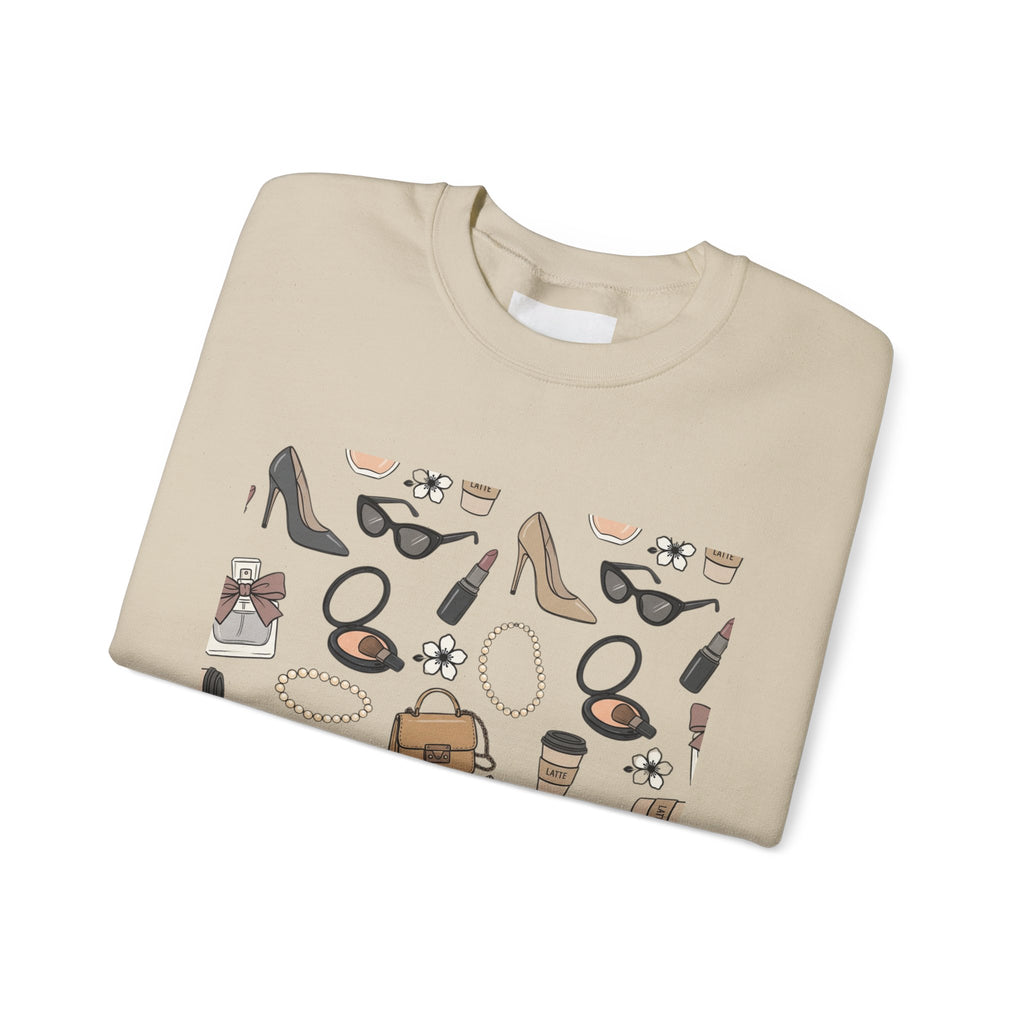Fashion Icons Sweatshirt | Parisian Chic
